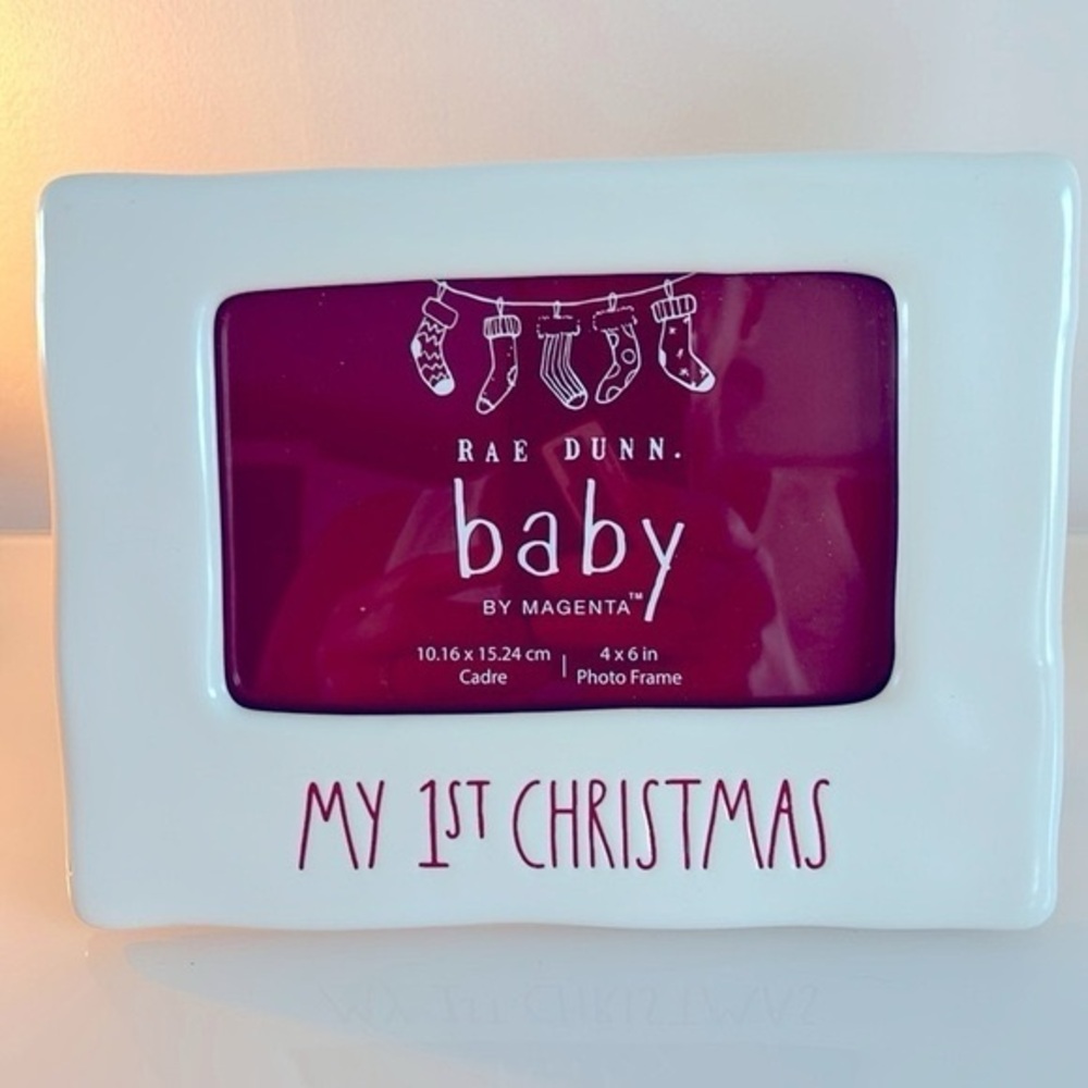 Picture frame MY 1st CHRISTMAS by Magenta